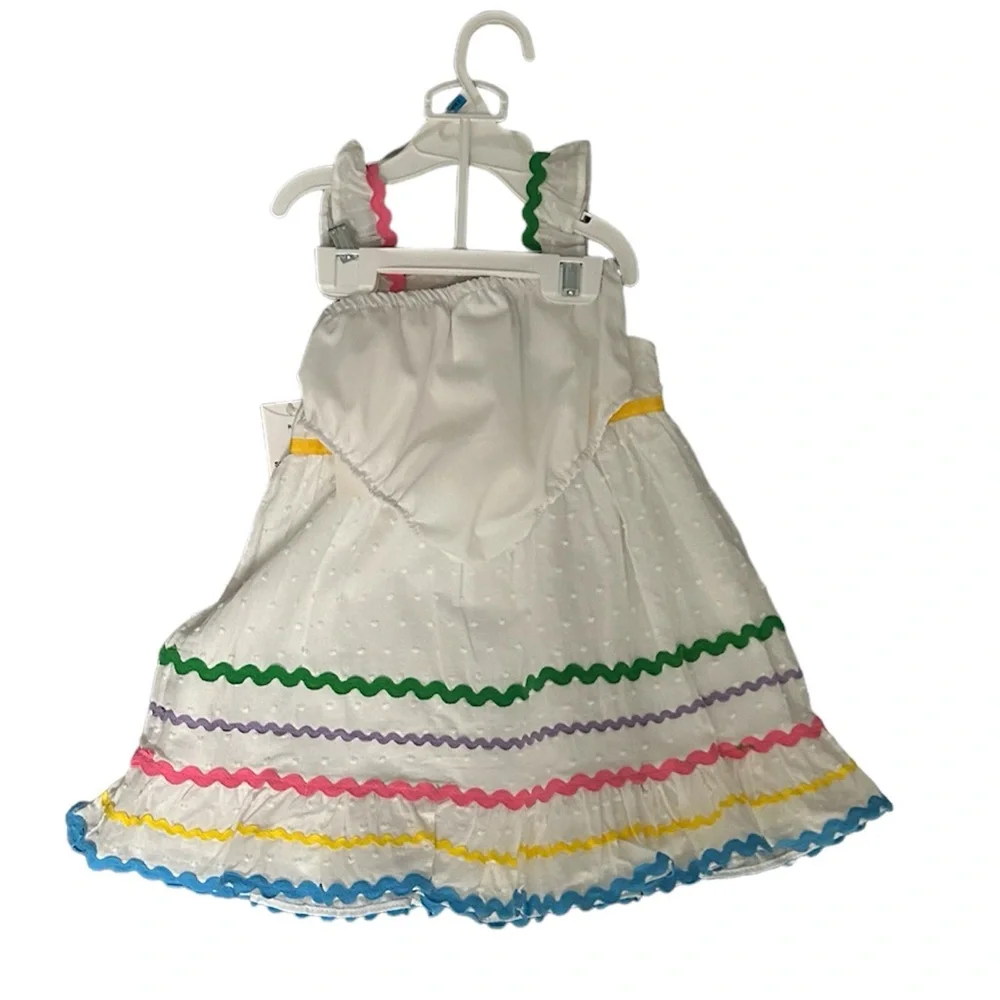 Rare Edition White Sleeveless 2-pc Dress - Retail $48 - Picture 2 of 2